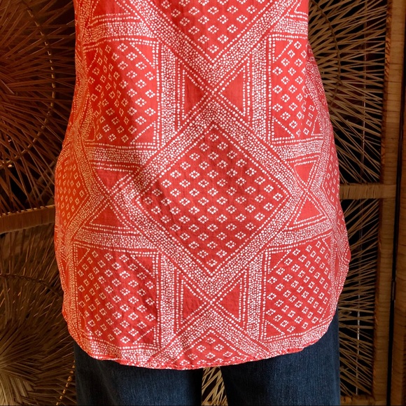 THE NORTH FACE Barilles Button Tank Top Orange Med - Picture 10 of 15